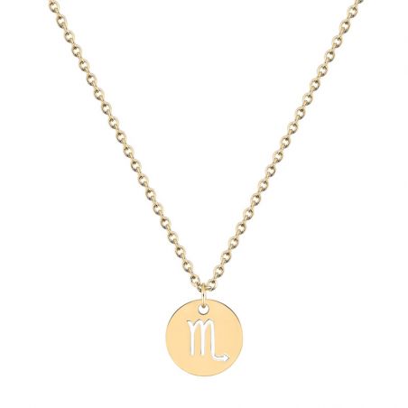 Colliers médailles enfant: médaille baptême, pendentif médaille - colliers - edora - 1