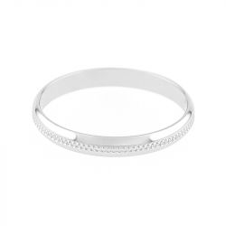 Bague mixte alliance edora or 750/1000 blanc illusion edo3166925.750mill - alliances - edora - 1