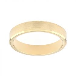 Bague mixte alliance edora or 750/1000 jaune ruban biseautée edo3259540_750mill - accueil - edora - 0