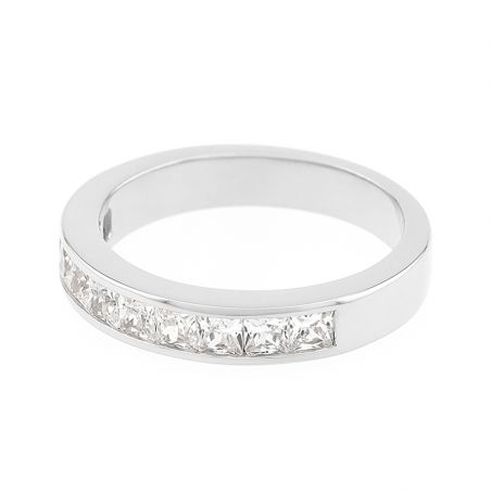 Bague homme & bague femme - bague argent, solitaire, or & or rose - alliances - edora - 2