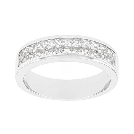 Bague homme & bague femme - bague argent, solitaire, or & or rose - alliances - edora - 1