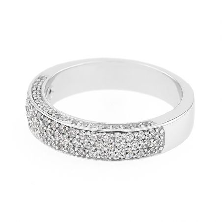 Bague homme & bague femme - bague argent, solitaire, or & or rose - alliances - edora - 2