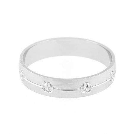 Bague homme & bague femme - bague argent, solitaire, or & or rose (13) - alliances - edora - 2