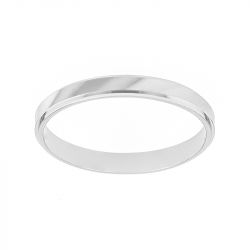 Bague mixte alliance edora or 750/1000 blanc edo3y145g25.750mil - alliances - edora - 0