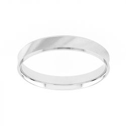 Bague mixte alliance edora or 750/1000 blanc edo3y145g35_750mill - alliances - edora - 0