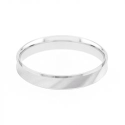 Bague mixte alliance edora or 750/1000 blanc edo3y145g35_750mill - alliances - edora - 1