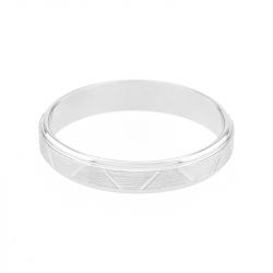 Bague mixte alliance edora or 750/1000 blanc edo3y151g35_750mill - alliances - edora - 1