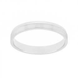 Bague mixte alliance edora or 750/1000 blanc edo3y197g30.750mil - alliances - edora - 0