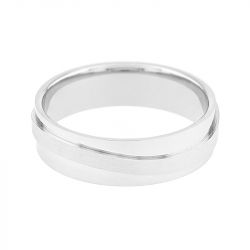 Bague mixte alliance edora or 750/1000 blanc edo3y213g60.750mil - alliances - edora - 1