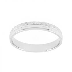 Bague mixte alliance edora or 750/1000 blanc edo3y232g30_750mill - alliances - edora - 0
