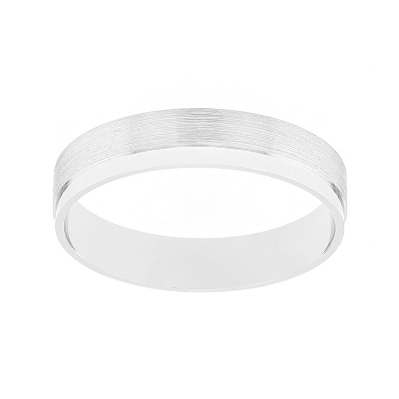 Bague mixte alliance edora or 375/1000 blanc edo9y198g40.375mil - bagues - edora