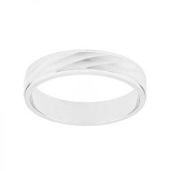 Bague mixte alliance edora or 375/1000 blanc edo9y205g40.375mil - bagues - edora - 0