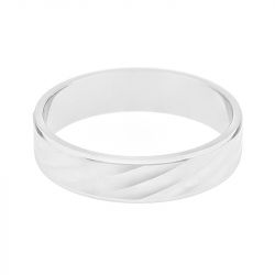 Bague mixte alliance edora or 375/1000 blanc edo9y206g50.375mil - bagues - edora - 1