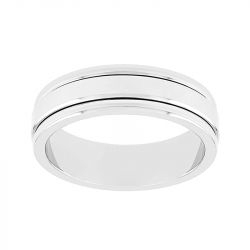 Bague mixte alliance edora or 375/1000 blanc edo9y219g60.375mil - bagues - edora - 0