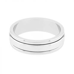 Bague mixte alliance edora or 375/1000 blanc edo9y219g60.375mil - bagues - edora - 1