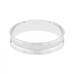 Bague mixte alliance edora or 375/1000 blanc edo9y237g50.375mil - bagues - edora - 1