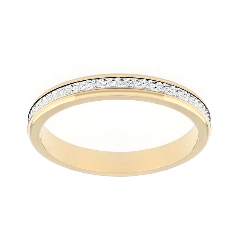 Bague mixte alliance edora or 375/1000 bicolore edo9356625.375mill - bagues - edora