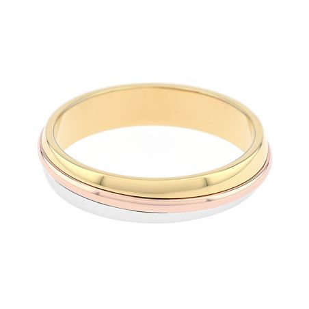 Bague or 375/1000 & bagues femme or 375/1000 & bicolores homme - bagues - edora - 2