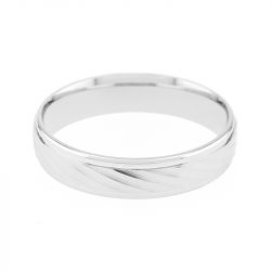 Bague mixte alliance edora or 375/1000 blanc edo9y012g50.375mil - bagues - edora - 1