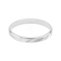 Bague mixte alliance edora or 375/1000 blanc edo9y145g25.375mil - bagues - edora - 1