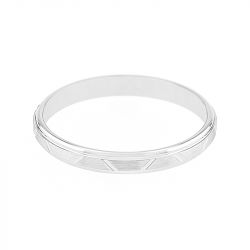 Bague mixte alliance edora or 375/1000 blanc edo9y151g25.375mil - bagues - edora - 1