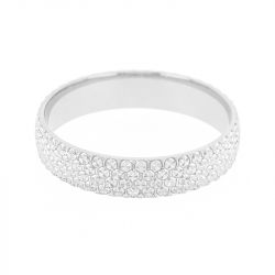 Bague mixte alliance edora or 375/1000 blanc edo9y164g40.375mil - bagues - edora - 1