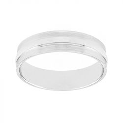 Bague mixte alliance edora or 375/1000 blanc edo9y193g55.375mil - bagues - edora - 0