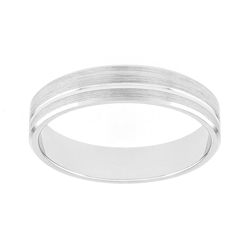 Bague mixte alliance edora or 750/1000 blanc edo3m010g40.750mil - alliances - edora