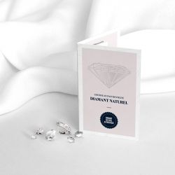 Bague femme alliance edora or 375/1000 blanc et diamants edo9y244gb50.375mi - bagues - edora - 3