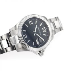 Montre homme automatique mauboussin acier argenté et platine 9148800-700 - montres-homme - edora - 2