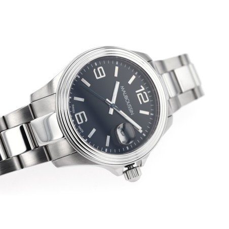 Montre homme automatique mauboussin acier argenté et platine 9148800-700 – montres homme