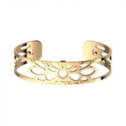 Bracelet femme manchette 14mm les georgettes dahlia doré 70442910100000