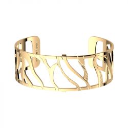 Bracelet femme manchette 25mm les georgettes tigre doré 70417230100000 - manchettes - edora - 0