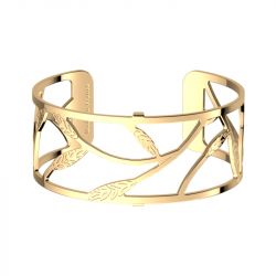 Bracelet femme manchette 25mm les georgettes épi de blé doré 70392180100000 - manchettes - edora - 0