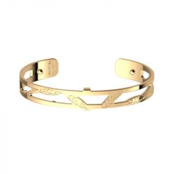 Bracelet femme manchette 8mm les georgettes épi de blé doré 70398160100000 - manchettes - edora - 0