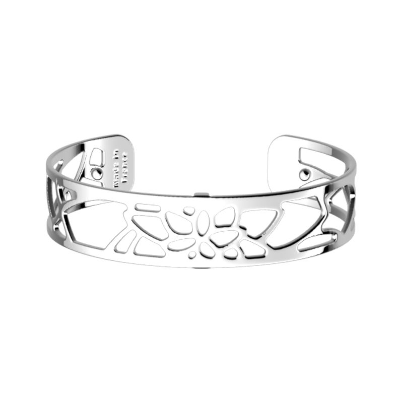 Bracelet femme manchette 14mm les georgettes nénuphar argent 70295871600000 - manchettes - edora