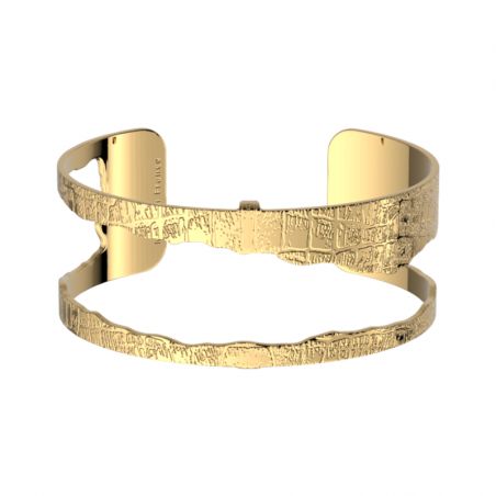 Manchette femme: bracelet manchette georgette, argent & or femme (3) - manchettes - edora