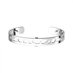 Bracelet femme manchette 8mm les georgettes perroquet argent 70341711600000 - manchettes - edora - 1