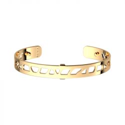 Bracelet femme manchette 8mm les georgettes perroquet doré 70341710100000 - manchettes - edora - 1