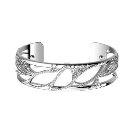 Bracelet femme manchette 14mm les georgettes rose des sables précieuse argent 70433521608000