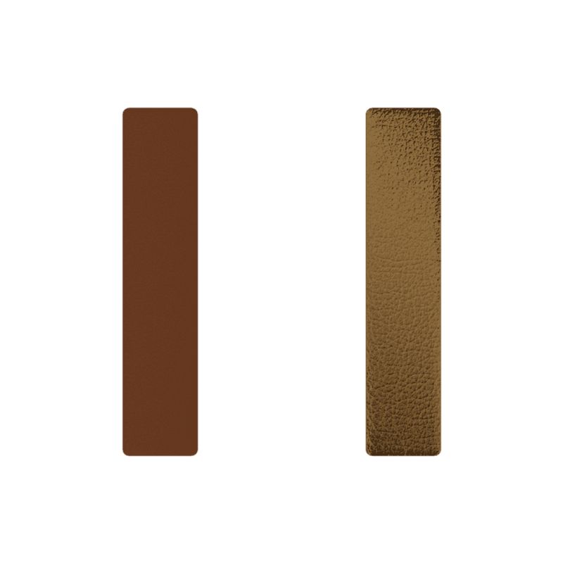 Cuir bague 12mm les georgettes terre cuite/bronze 703018599g4000 - accessoires-bagues - edora