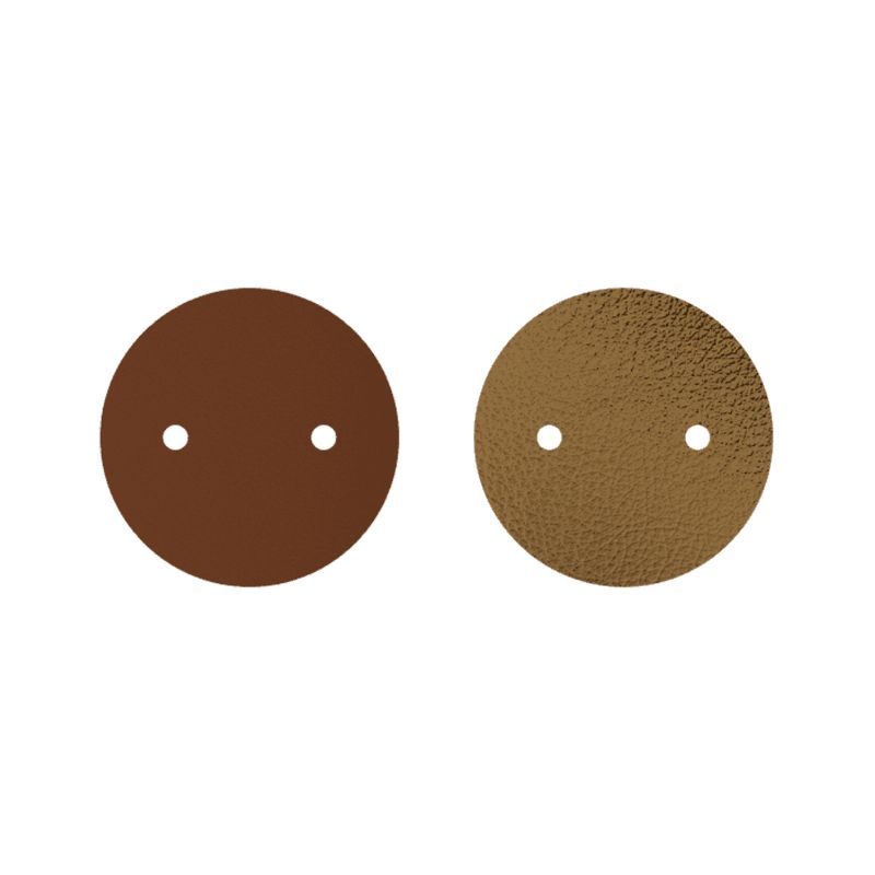 Cuir colliers 25mm les georgettes terre cuite/bronze 703109999g4000 - accessoires-pendentifs - edora