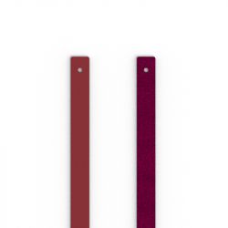 Cuir manchette 8mm les georgettes amaryllis rose/fuchsia ex 703215299FQ000