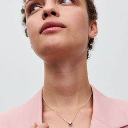 Collier femme pandora timeless pendentif halo rond scintillant 391174c01 - colliers-femme - edora - 1