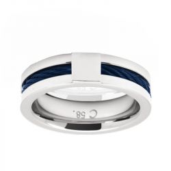 Bague homme rochet cabestan acier ha23770058 - bague argent & or homme, bague homme - - bagues-homme - edora - 0