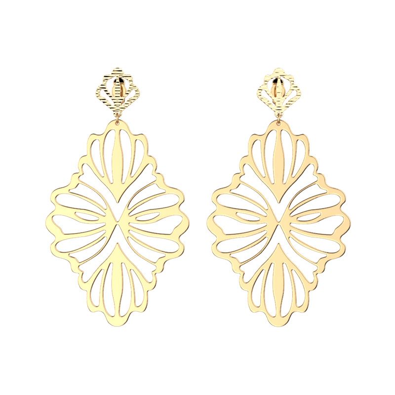 Boucles d'oreilles femme les georgettes hortense doré 70466551900000 - pendantes - edora