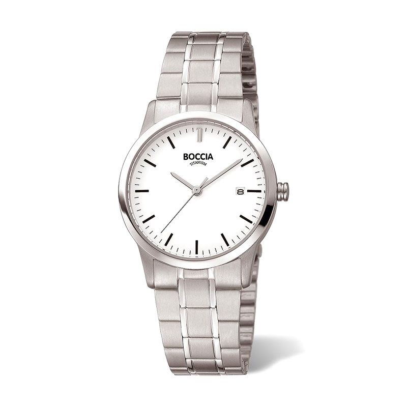 Montre femme boccia titane argenté 29 mm 3258.02 - analogiques - edora