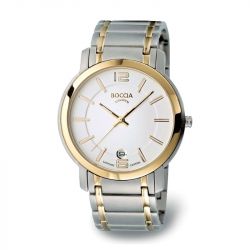 Montre Homme Boccia Acier Bicolore 3552.03