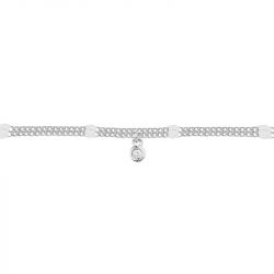 Bracelet double femme la garçonne pure essentielle argent diamant 20300031 - bracelets-femme - edora - 0