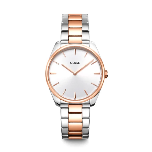 Montre Femme Cluse Féroce Acier Bicolore CW11104